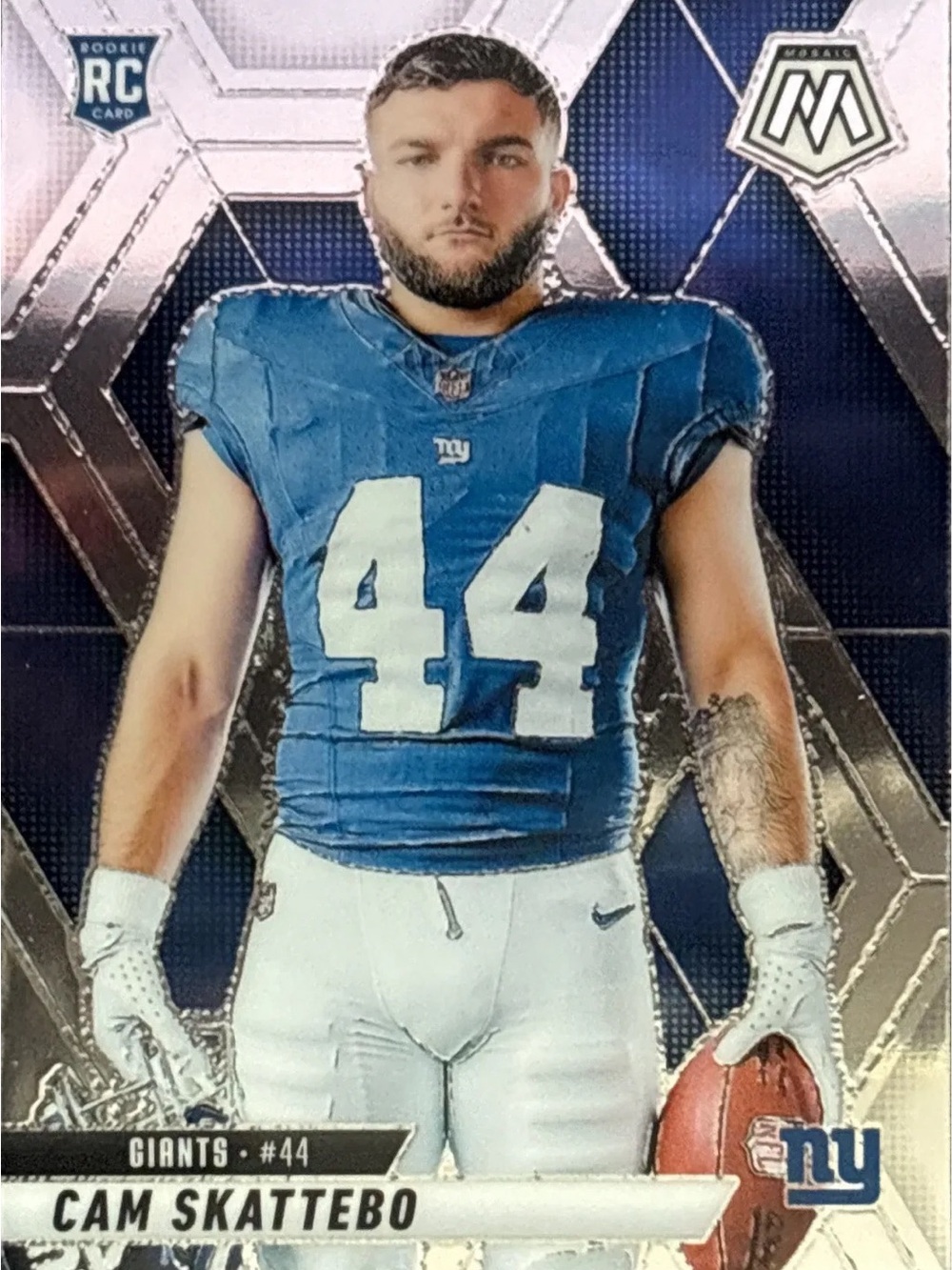 Panini Giants #44 Cam Skattebo Rookie Football Trading Card